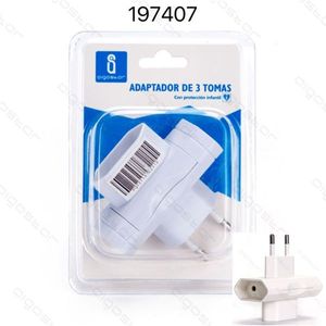 1-3 socket child protection function household plastic <b>adapter</b> - Product Image 1