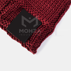 Design Your Own Style High Quality Customizable Jacquard Beanie <b>Hats</b> Unisex Adjustable Image Style Common Cotton/<b>Wool</b> Made - Product Image 5