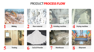 Poudre de carbonate de calcium ultra-fine de qualité supérieure, 5 microns, pour masterbatch de remplissage - Product Image 5