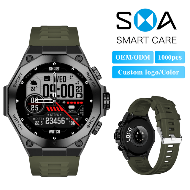 High Quality 1.43 Inch AMOLED Screen Smartwatch Answer/Make Calls IP68 Waterproof Sports Fitness Watch
