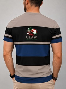 Camisetas de nuevo diseño para hombre, 100% algodón, camiseta de manga corta a la moda para hombre, al por mayor - Product Image 3