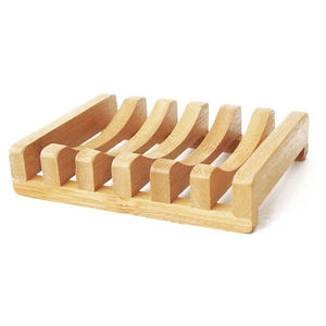 ที่วางสบู่ไม้ไผ่ทำมือ ถาดวางสบู่สำหรับห้องครัวห้องน้ำ - Product Image 2