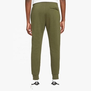 Pantalon de survêtement en molleton de coton pour homme, confortable, épais, coupe ample, coupe-vent, écologique, avec cordon de serrage et fermeture éclair - Product Image 2
