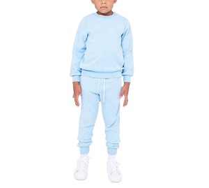 Conjunto de Chándal de Forro Polar Estampado Personalizado para Niños, Sudadera y Pantalones Jogger, Ropa Cálida de Invierno para Bebé, Set de Regalo, Estilo Urbano Casual de Otoño - Product Image 1