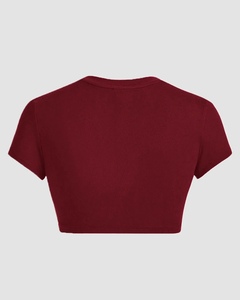 Summer sale ladies Fashion Top Everyday Wear Essential Styling Slim Fit Body Hugging Perfect For Casual Basic But High Quality - Product Image 4