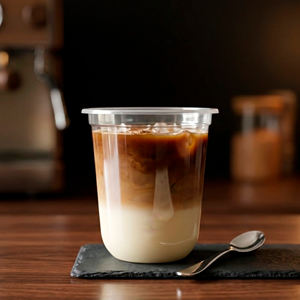 Premium Disposable PP <b>Cups</b> 16/20/24oz Single Wall 95mm Lid Transparent <b>Cup</b> Beverages Juice Smoothie Boba - Product Image 5