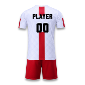 Uniformes de Fútbol Personalizados con Sublimación Gratuita, Conjuntos de Camisetas de Fútbol 100% Poliéster de Secado Rápido, Ropa Deportiva de Pakistán - Product Image 2