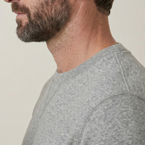 เสื้อยืดแขนยาวคอกลมผ้าเฟรนช์เทอร์รี่ทรงปกติสำหรับผู้ชายและผู้หญิง เสื้อยืดลำลองผ้าเฟรนช์เทอร์รี่ 100% เสื้อยืดผ้าเฟรนช์เทอร์รี่แบบยูนิเซ็กส์ - Product Image 4