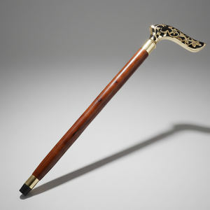 Canne de marche en bois durable pour adultes et seniors avec une poignée confortable et un excellent soutien - Product Image 3