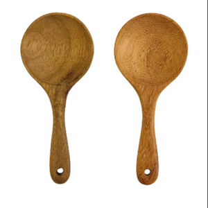 ชุดช้อนไม้ธรรมชาติสำหรับครัว ชุดอุปกรณ์ทำครัวไม้พรีเมียม ตะหลิวไม้ทนทาน ทนความร้อน ช้อนซุป ผู้ผลิตจากเวียดนาม - Product Image 1