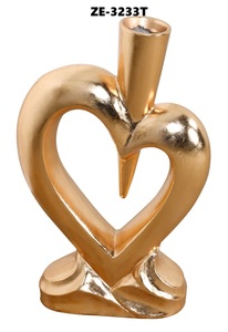 Vase de sol en bronze fait main, design éclectique, porte-fleurs en métal, décoration de maison en fer - Product Image 5