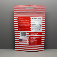 Sacs d'emballage alimentaire personnalisés avec fenêtre transparente visible pour bonbons/biscuits/chocolats/en-cas secs