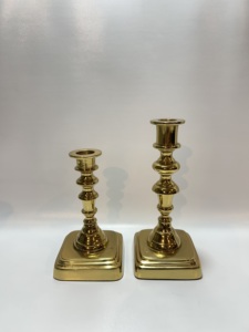 Support de bougie en aluminium doré antique, style pétale de lotus, pour bougie pilier, base en bol traditionnelle, centre de table, décoration intérieure - Product Image 4