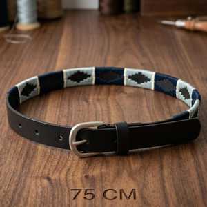 Étui et sacs pour ceinture de polo en cuir personnalisés, ceinture de polo vintage en cuir véritable cousue à la main, ceinture de polo de style campagnard LBP-0045 - Product Image 4