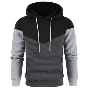 เสื้อฮู้ดสำหรับผู้ชายผ้าฝ้ายมีฮู้ดสำหรับผู้ชายดีไซน์แบบไคลเอนต์สั่งผลิตจากโรงงานโดยตรง - Product Image 3
