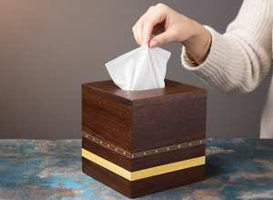 Timeless Wooden Tissue <b>Box</b> Holder For Classic And Modern Home Decor Offering Functional <b>Storage</b> With Natural Beauty - Product Image 4