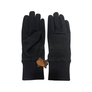 Pull On Winter Horse Riding <b>Gloves</b> Soft Fleece Solid Color Cold Weather Training Outdoor Use Warm Equestrian <b>Gloves</b> - Product Image 1