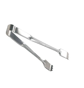 Stainless Steel <b>Ice</b> Cube <b>Tong</b> Vegetable Grilling <b>Tongs</b> Customized Size with Sale Steel Craft <b>Tongs</b> - Product Image 1
