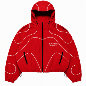 Custom Hooded Windbreaker <b>Jacket</b> for Men and Women <b>Lightweight</b> Water Resistant Outdoor Casual Sportswear <b>Running</b> Hiking Travel - Product Image 2