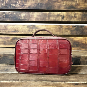 Venta al por mayor de lujo de cuero de cocodrilo genuino hombres embrague OEM/ ODM Golf embrague bolsa de lujo cartera de los hombres de cuero bolsos de mano para los hombres - Product Image 1