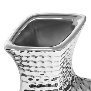 Premium Quality Metal Tabletop Flower <b>Vase</b> with Smooth Finish, Contemporary Interior Styling Piece - Product Image 1