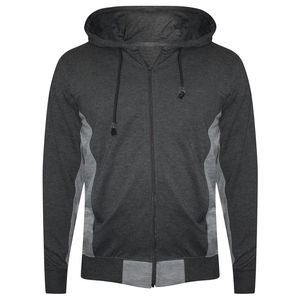 Servicio OEM: Chándales cortavientos casuales con capucha estilo streetwear, teñidos en prenda, con característica cortavientos y diseño con cordón ajustable - Product Image 2