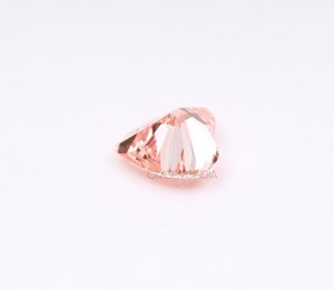 เพชร OM GEMS 1.00 กะรัต รูปหัวใจสีชมพู เจาะด้วยเลเซอร์ ได้รับการรับรองจาก IGI สำหรับทำเครื่องประดับ เพชรสีแฟนซี เพชรแล็บ - Product Image 3