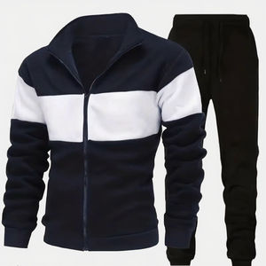 Trajes Deportivos para Hombre con Cierre, Precio Económico al por Mayor, Ropa Deportiva para Entrenamiento, Trajes Deportivos Personalizados y Cómodos para Hombre - Product Image 3
