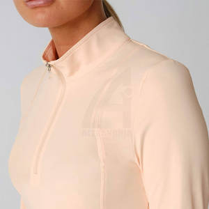 Camiseta de manga larga transpirable para equitación de mujer, capa base de alto rendimiento para montar a caballo de Alexandria Industries - Product Image 3