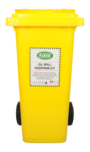 Kit de déversement d'hydrocarbures de 240 litres en bac à roulettes pour plateformes offshore, sites de forage et intervention d'urgence sur les pipelines - Product Image 4