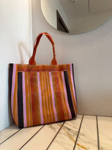 OEM Factory Design Large Casual Tote Handbag PU Single Strap 3L+ Capacity Travel <b>Bag</b> Eco-friendly Made India Traditionally - Product Image 4