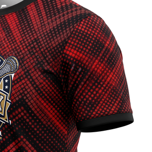 Wholesale Custom Sublimated Lacrosse Shooting Shirt Men Sleeveless Mesh Practice Jersey Sportswear Supplier OEM For Men - Product Image 4