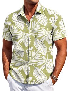 New <b>Summer</b> Fashion Custom Printed <b>Mens</b> Hawaii Beach <b>Shirt</b> Short Sleeve Casual <b>Men's</b> Hawaiian <b>Shirt</b> - Product Image 2