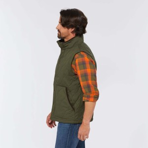 Wholesale Sleeveless Quilted Customized <b>Vest</b> High Quality Custom Made Stand Collar Zipper Puffer <b>Vest</b> Polyester Men Quilted <b>Vest</b> - Product Image 1