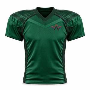 Matériel respirant Technologie de séchage rapide Construction flexible Coutures durables Maillot de football américain léger - Product Image 1