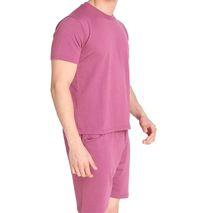 Conjunto de verano para hombre, camisa y pantalones cortos a juego, tela suave y transpirable, corte relajado, ideal para vacaciones en la playa, gimnasio, viajes y en oferta. - Product Image 3