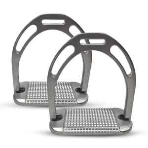 Estribos Ecuestres para Niños y Jóvenes, de Aleación de Aluminio, para Carreras, con Absorción de Impactos - Product Image 6