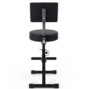 Vietnam OEM Foldable Garage Workshop Chair with Backrest, Height <b>Adjustable</b> Mechanic Chair for Shop & Studio GAPGAR038 - Product Image 3