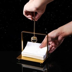 Multipurpose Table Metal <b>Tissue</b> <b>Holder</b> Durable Structure Suitable For Dining <b>Kitchen</b> Bathroom And Office Use - Product Image 4