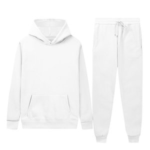 Ensemble de survêtement unisexe de haute qualité avec sweat à capuche et pantalon de jogging, personnalisable avec impression, pour hommes et femmes - Product Image 3