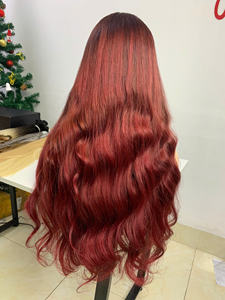 Vente en gros vierge Remy cheveux vietnamiens longs bouclés fermeture à lacet perruque couleur claire seulement 100g couleur brun noir - Product Image 5