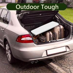 30-Inch Folding <b>Table</b> <b>with</b> <b>Adjustable</b> <b>Height</b> Small Desk and TV Tray for Laptop Heavy Duty Utility Foldable Camping Furniture - Product Image 3