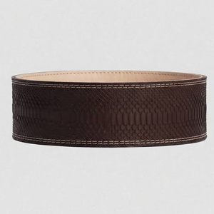 Ceinture à levier réglable en cuir de vachette pour la musculation et l'entraînement en salle de sport – Approvisionnement direct usine - Product Image 1