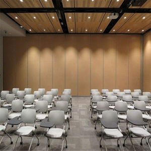 ผนัง<span class=keywords><strong>กั้น</strong></span>เสียงแบบพับได้สำหรับพื้นที่ประชุมสำนักงาน ประตูบานเลื่อนแบบเคลื่อนย้ายได้สำหรับสำนักงานเพื่อแบ่ง<span class=keywords><strong>ห้อง</strong></span> - Product Image 6