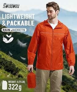 Veste coupe-vent longue d'hiver pour homme, style vintage, légère, imperméable, à col montant, pour l'extérieur, vente en gros - Product Image 1