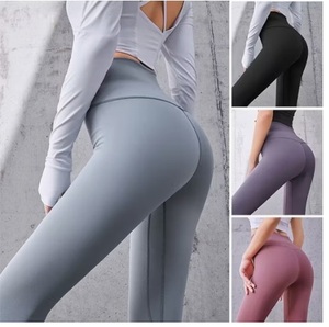 Wholesale Price Premium Quality Custom Logo High Waist Bulk Production <b>Seamless</b> Push-Up Yoga <b>Legging</b> For Women AS-YL-06 - Product Image 2
