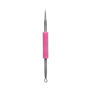 <b>Blackhead</b> Remover Comedone <b>Extractor</b> Curved <b>Blackhead</b> Tweezers Kit Professional Stainless Pimple Acne Blemish Removal - Product Image 2