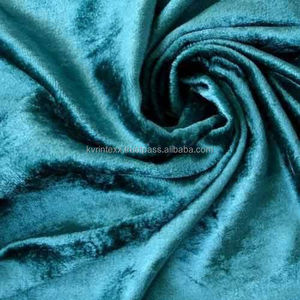 Factory Directly Sale Upholstery Hometextile Knitted Velboa Print Textile Upholstery Holland <b>Velvet</b> <b>Gold</b> Print Fabric - Product Image 2