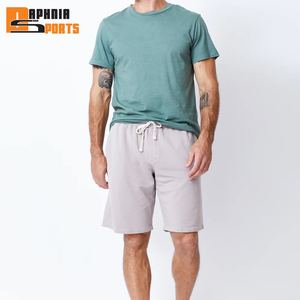 Pantalones Cortos de Lona para Hombre, Hechos en Fábrica, Más Vendidos, Cintura Elástica, Uso Casual, Transpirables, Secado Rápido, Bolsillos Personalizados, 100% Algodón - Product Image 2