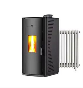 Disponible dès maintenant : Poêle à granulés automatique en plastique avec alimentation en granulés, chauffage à l'eau chaude, design moderne, contrôlé par WIFI, Hydro Pellet - Product Image 1